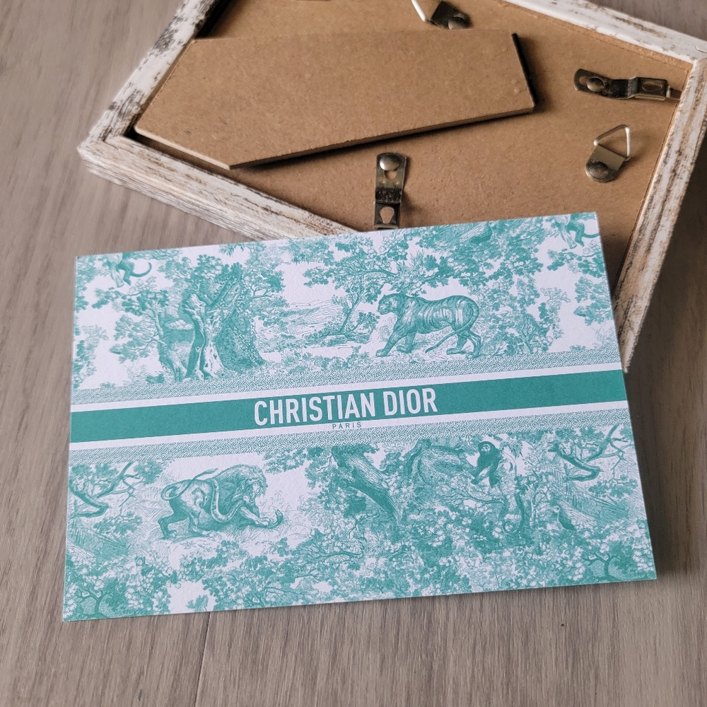 Limited Edition Christian Dior Paris Card AUTHENTIC